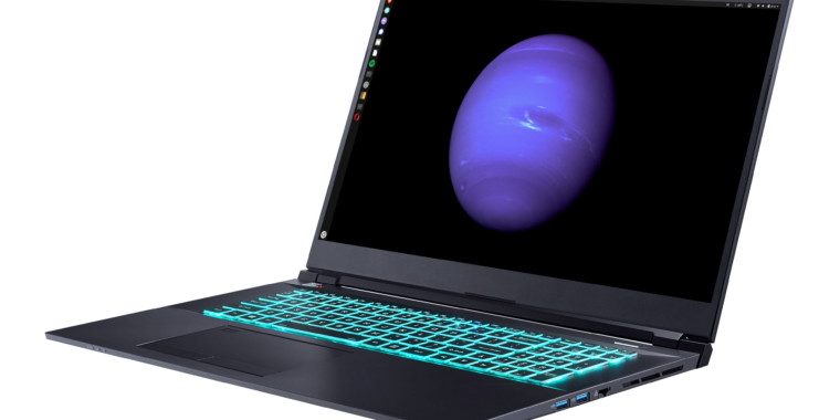 New Linux laptop offers RTX 3080 and 144 Hz 17-inch screen